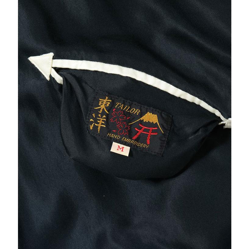 テーラー東洋 Mid 1950s Style Acetate Souvenir Jacket “RED TIGER” × “EAGLE”(AGING MODEL)スーベニアジャケット レッドタイガー×イーグル TT15793-119の画像