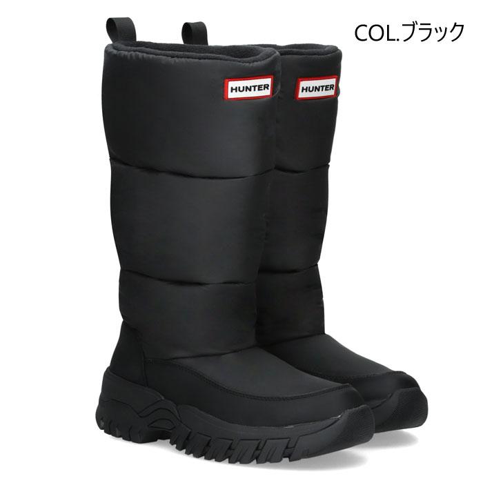 送料無料！HUNTER ハンター ユニセックス イントレピッド ワンダラー トール スノー ブーツ - ブラック UFT7120WWU ￥31,900の画像