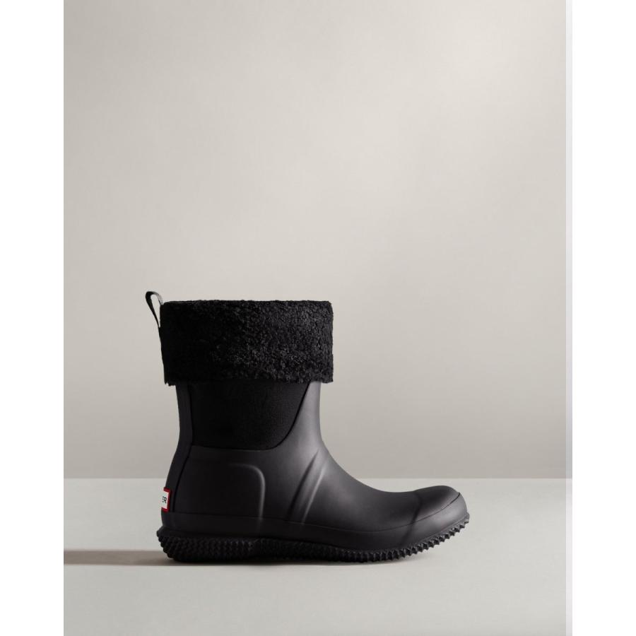 Hunter W ORG ROLL TOP SHERPA BOOTノベルティ付き HUNTER（ハンター） W ORG ROLL TOP SHERPA BOOT レディース