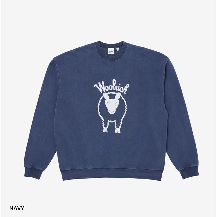 美品 WOOLRICH ウールリッチ シープ スウェットシャツ ユニセックス WOOLRICH（ウールリッチ） 送料無料！WOOLRICH SHEEP SWEATSHIRT