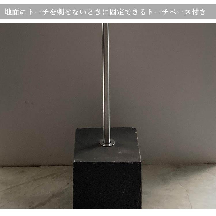 キャンプ用品付 エープラス ガーデン トーチ ポータブル トーチ