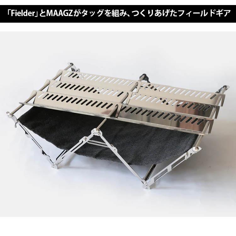 8887.MAAGZ JIKABIDAI 焚き火台 未使用品 キャンプ用品付 MAAGZ JIKABIDAI 直火台 マーグズ 焚き火台