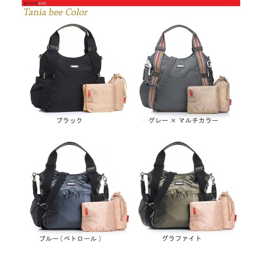 storksak　マザーズバッグ storksak ストークサック マザーズバッグ ブラック - メルカリ