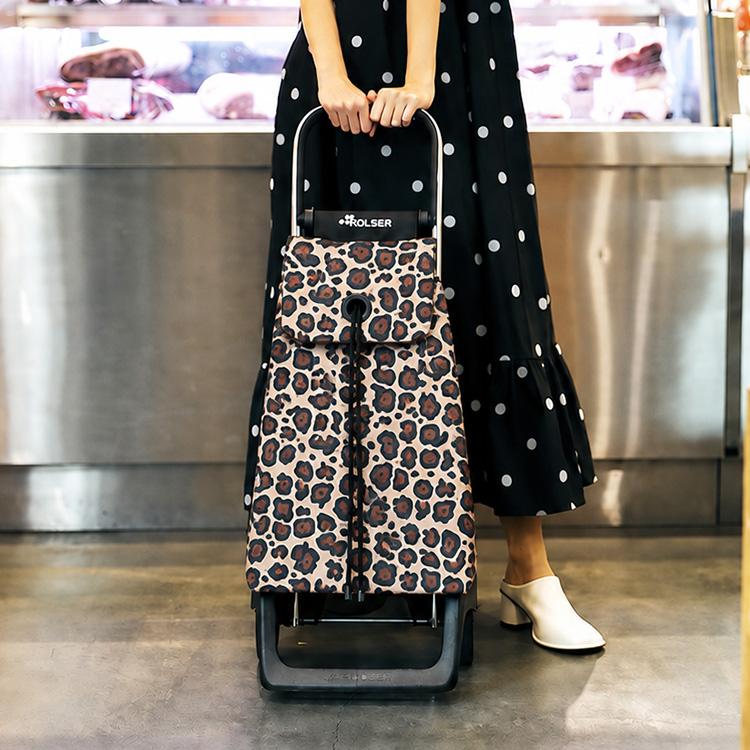 ROLSER 折りたたみキャリーカート ドット柄 ROLSER（ロルサー） ROLSER BABY JOY PATRON WILD ショッピングカート