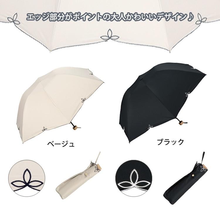 Wpc. 折りたたみ傘 晴雨兼用 wide scallop mini ワールドパーティー