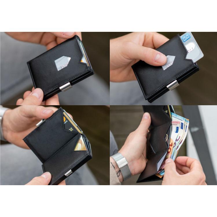 エキセントリ 牛革 三つ折りコンパクト財布 EXENTRI WALLETS