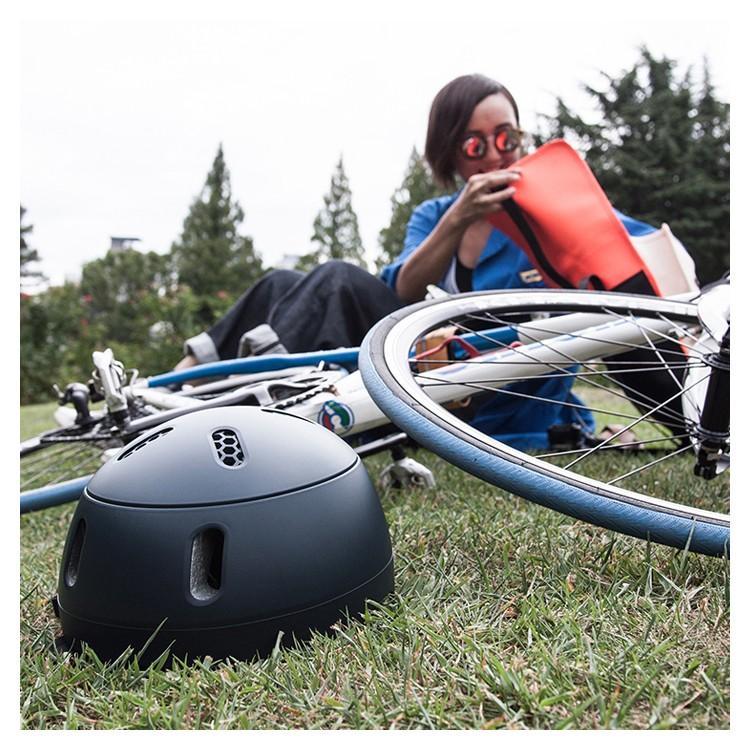 クモア 自転車用ヘルメット ナイロンバイザー kumoa 大人 56〜60cm