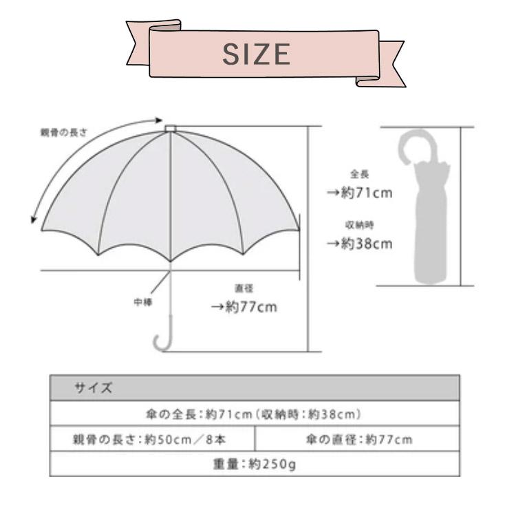 折れ対策あり　Halloween Night シャロ SP ピンク　新裁断 pink trick ピンクトリック 完全遮光 2段折りたたみ傘