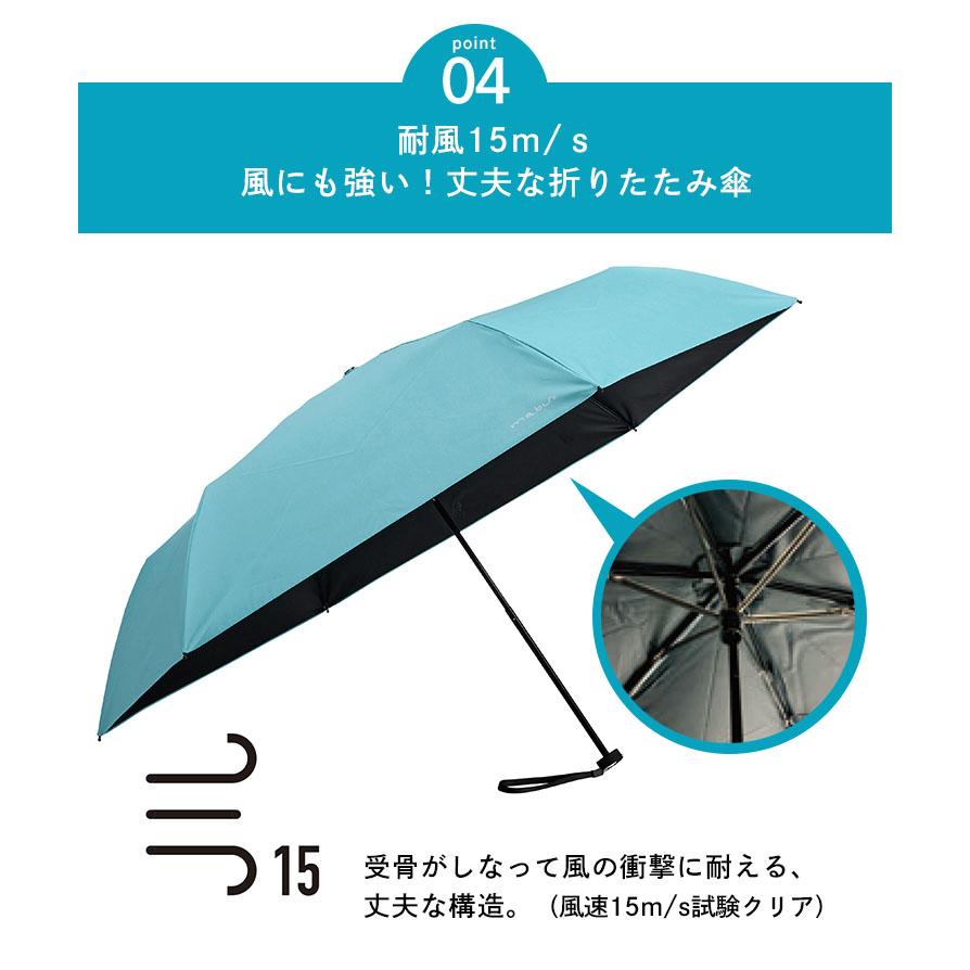 mabu ReShape 遮光マルチミニ 晴雨兼用 折りたたみ傘 折り畳み傘 畳み