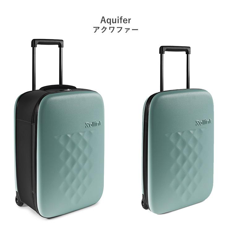 Rollink 折り畳みスーツケース 機内持ち込み 40L ローリンク
