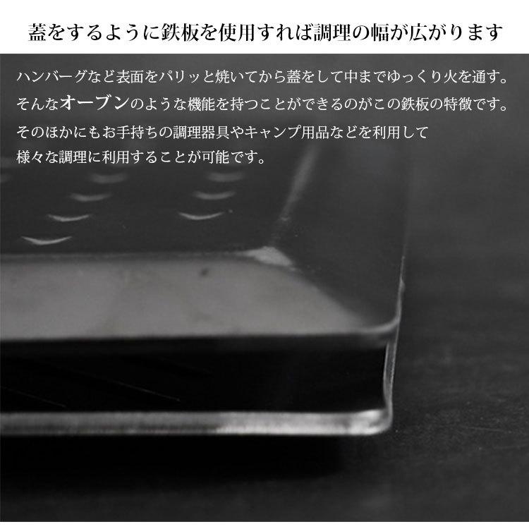 鉄板1枚+取手セット Number55 焼鉄 YAKIGANE : PassageShop - 通販