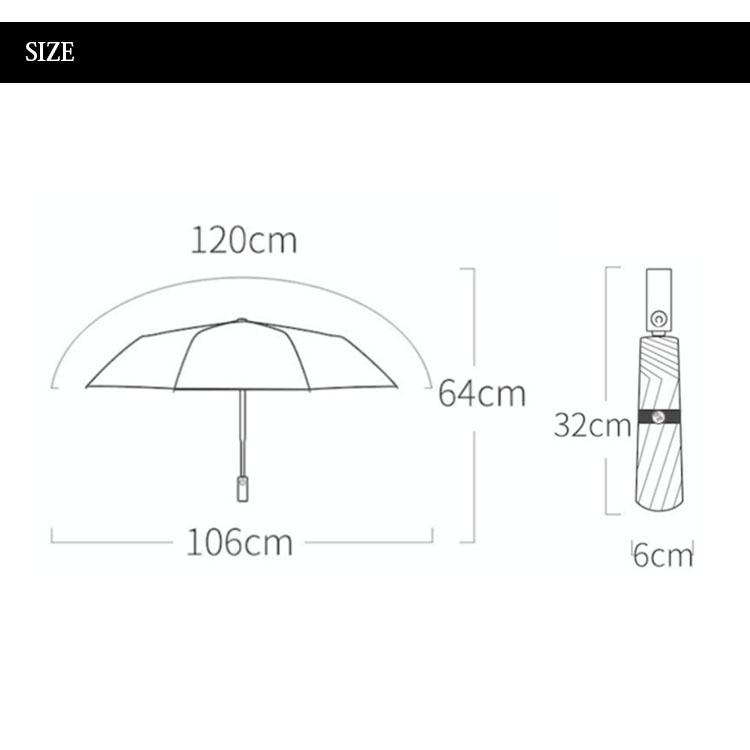 逆折りたたみ傘 LEDライト付き 折り畳み傘 SORATANI｜passageshop｜12