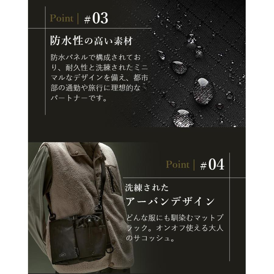 サコッシュ bitplay Black Series 2Lドリンクホルダー ビットプレイ