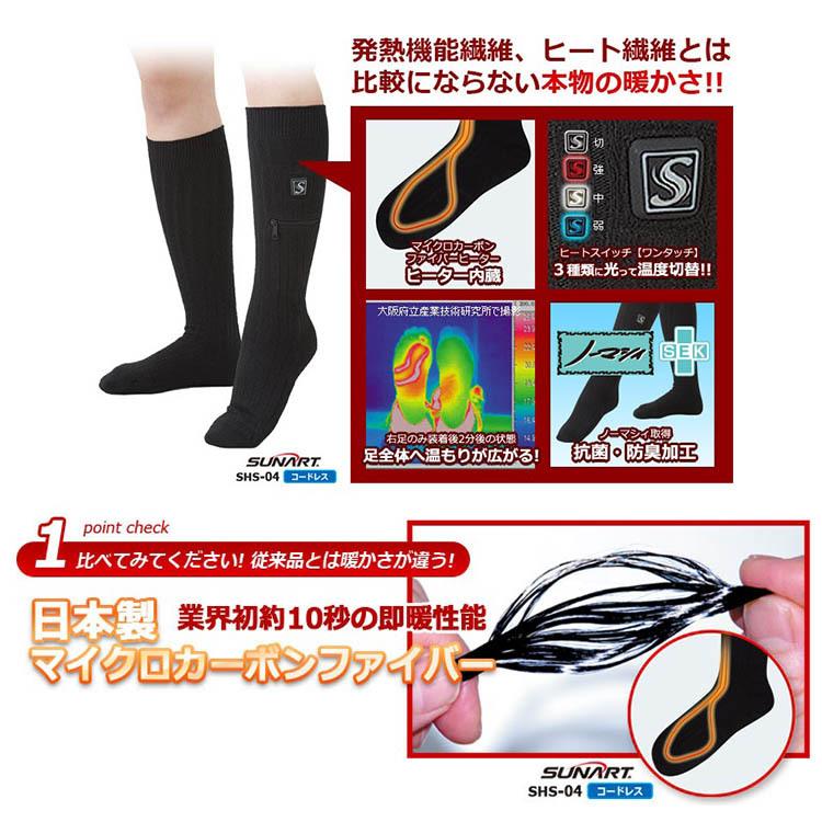 【2026新作発売！当日出荷！公式正規品】SUNART ヒーター付き ソフトソックス あんよのこたつ （NY） 海外× ダウンヒル対応