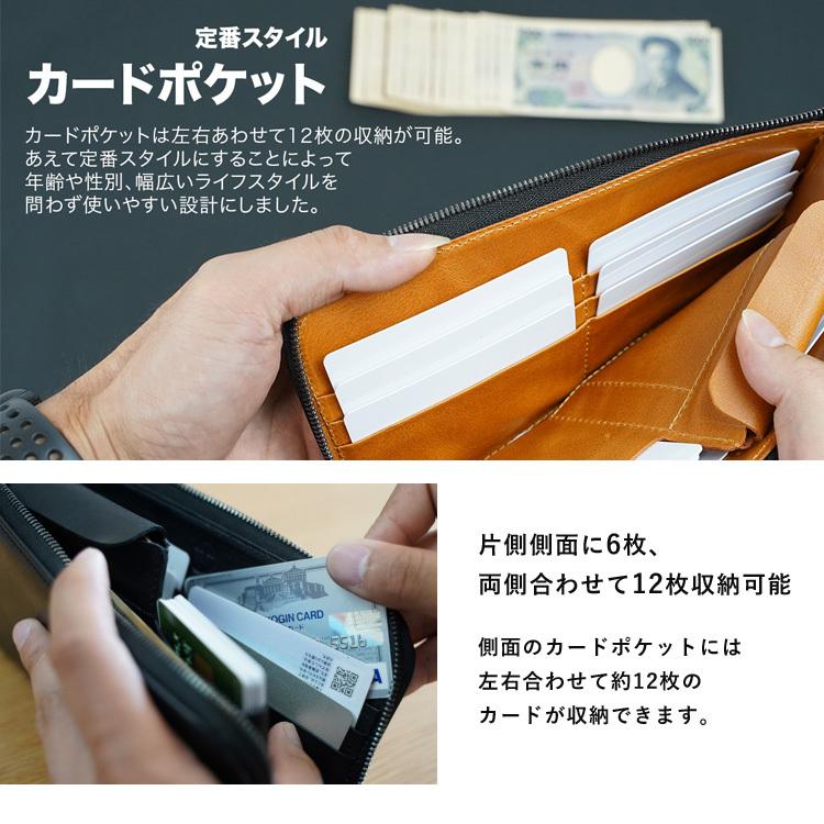WR long wallet 本革 薄型 長財布 財布 革 レザー メンズ ギフト 大