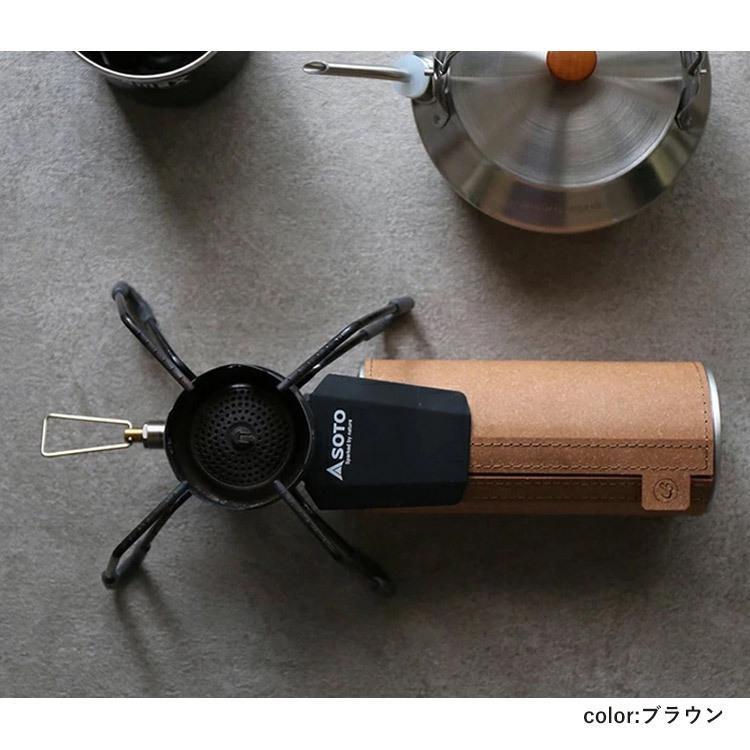 即納】WPB CB缶カバー ボンデッドレザー カセットガス缶カバー