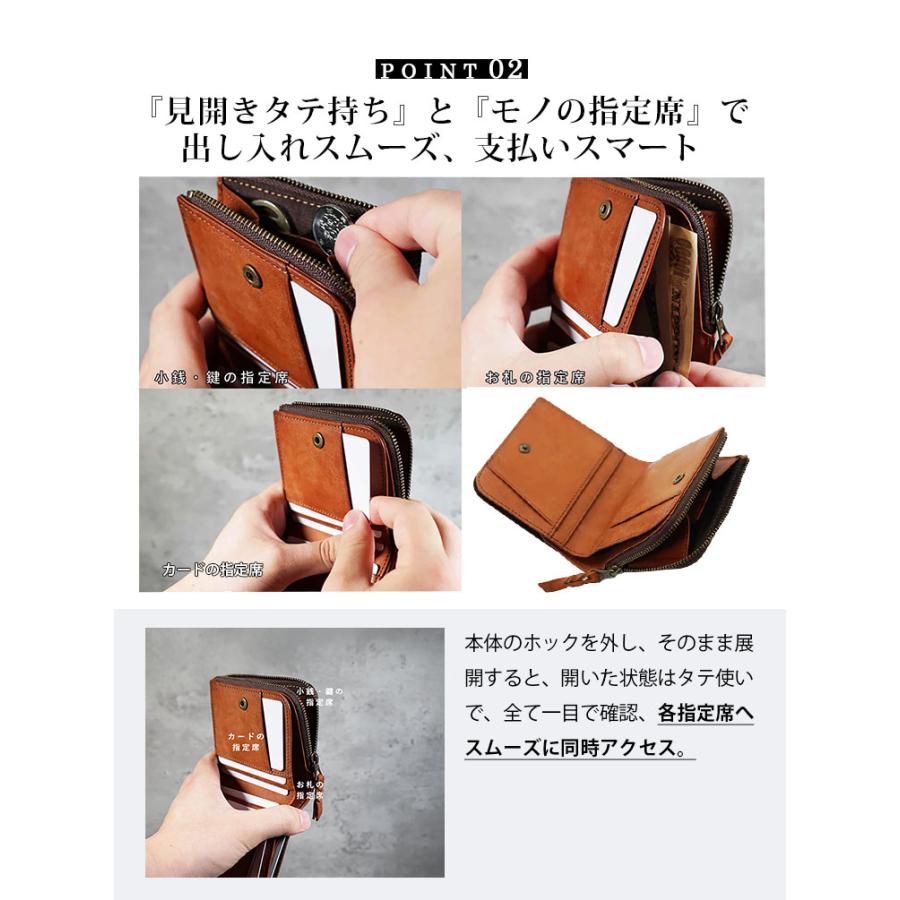 STUDIUM 財布 マイクロウォレット LF グラフィー アルチザン