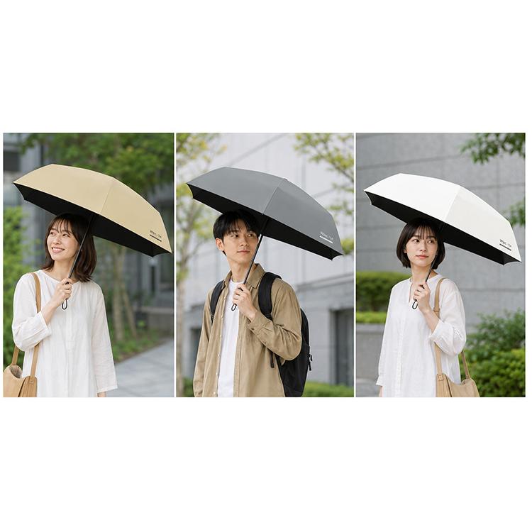 エアリーシェイプ リゾート （専用カバー付き） Wpc. IZA 晴雨兼用 折りたたみ傘 TypeーSuperSlim LIGHT＆SLIM ZA007