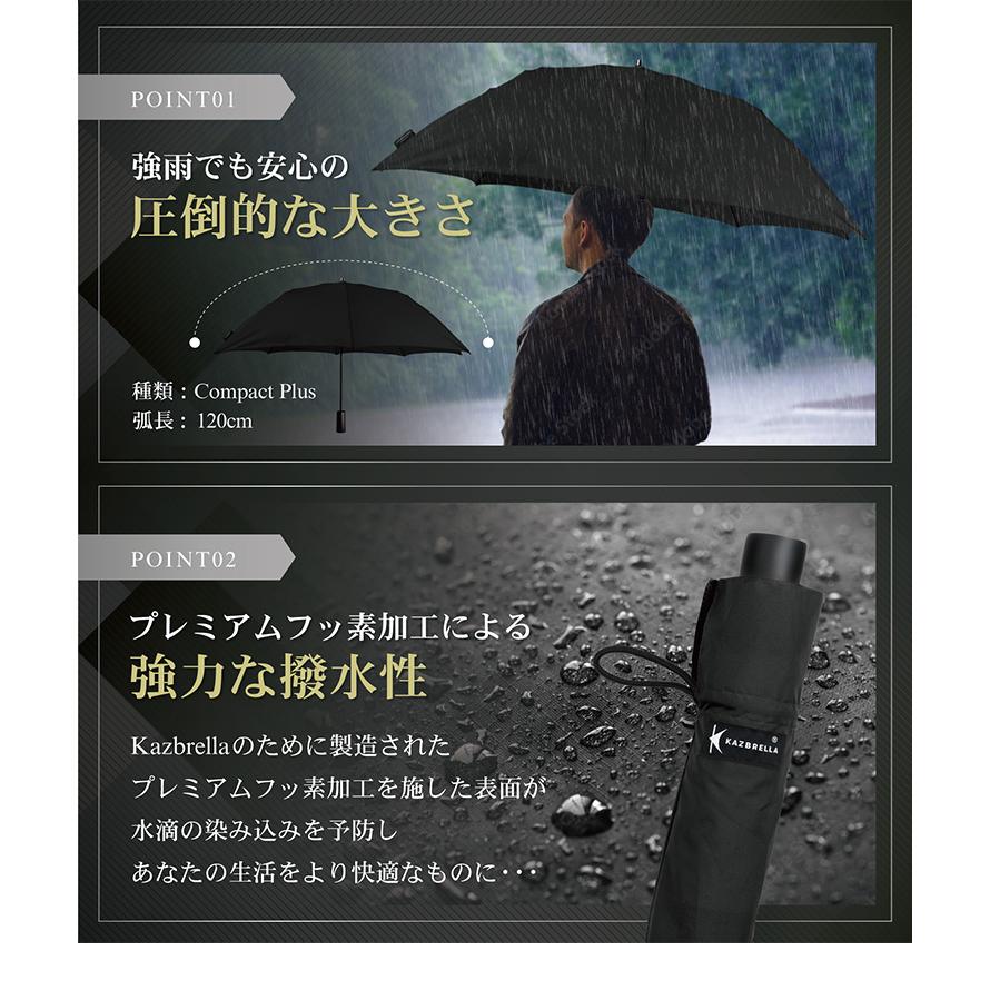 KAZbrella カズブレラ 折りたたみ式 逆さ傘 コンパクト プラス KAZbrella カズブレラ 折りたたみ式 逆さ傘 コンパクト プラス