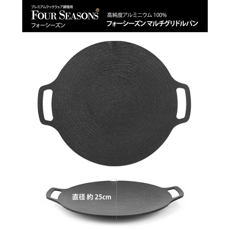 評判マルチグリドルパン　25cm　直火　グリルパン　フライパン　送料無料