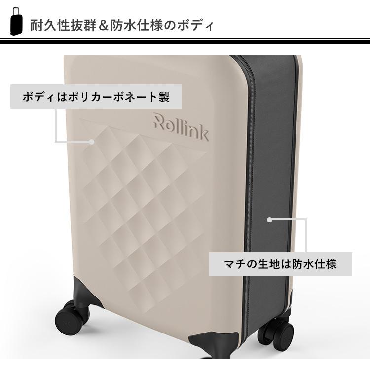 1Rollink FLEX 360° Spinner スーツケース 40L メーカー直送 海外×｜passageshop｜05