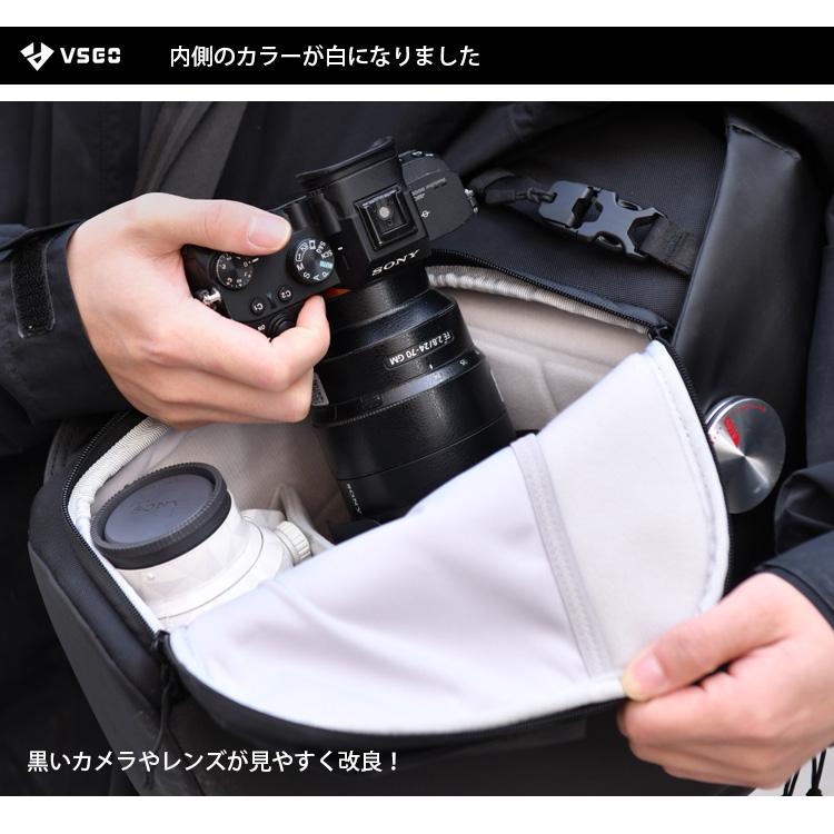 VSGO カメラリュック バックパック 一眼レフ カメラバッグ ヴィスゴ