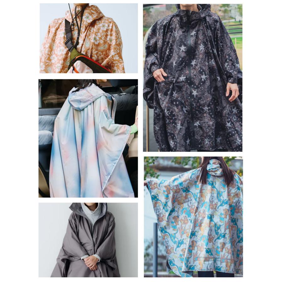 KIU RAIN PONCHO 2ND キウ レインポンチョ K405 撥水 防水 自転車