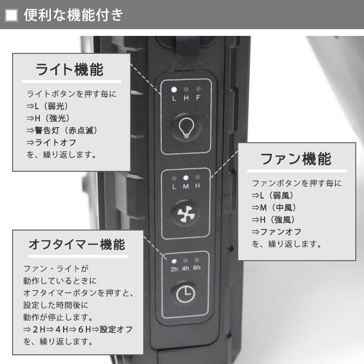 ポータブルソーラーライトファン HDL-9757　 ② ポータブルソーラーライトファン - MOMTAG公式サイト