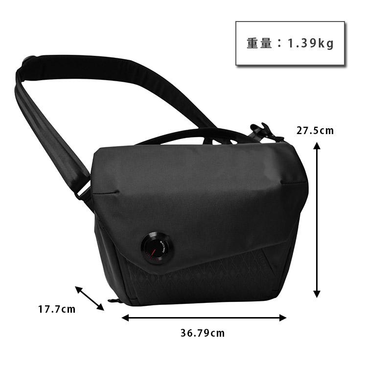 VSGO カメラバッグ ブラックスナイプ V-BP04 6L ショルダーバッグ 一眼