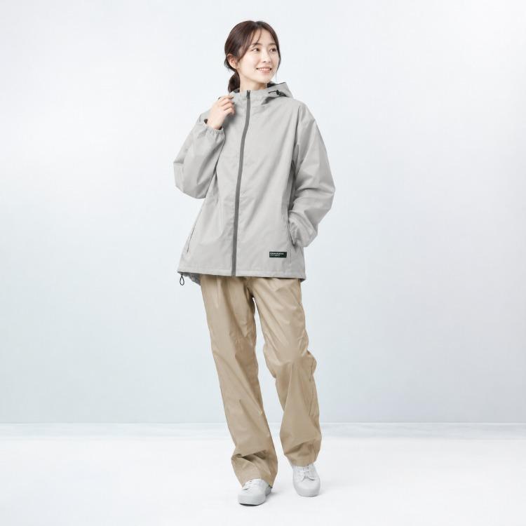 カジメイク レインウェア kajimeiku レインスーツフェミニン3 上下