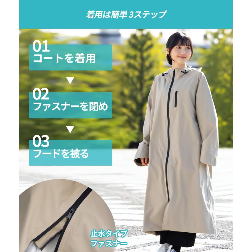防水スプレーセット】Actual PRODUCTS AP フーディ サイクル レイン