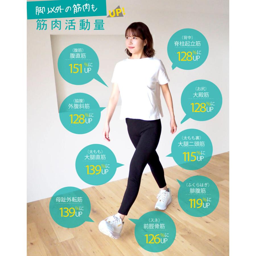 Actvital フットジム 歩くだけで筋トレ効果 22.5cm〜25.0cm アクティバイタル S M L 筋トレ トレーニング ダイエット 美脚の画像