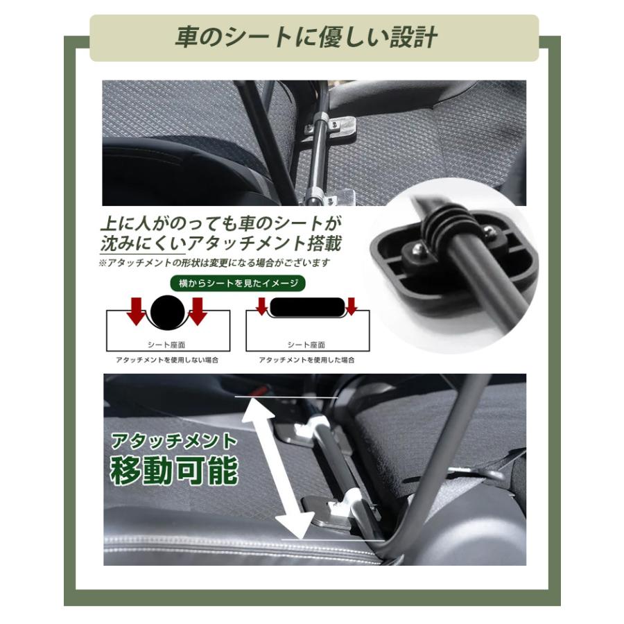 yadocari CARBED 車中泊用ベッド コット 旅行 アウトドア キャンプ