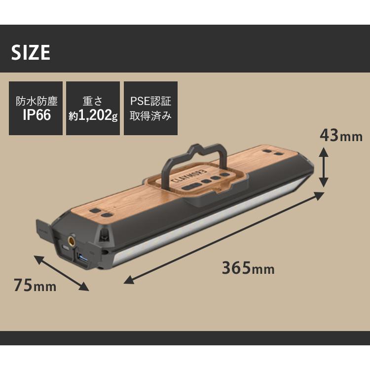 CLAYMORE 3FACE PRO X アプリ操作 クレイモア ランタン CLAYMORE 3FACE PRO X アプリ操作 クレイモア ランタン