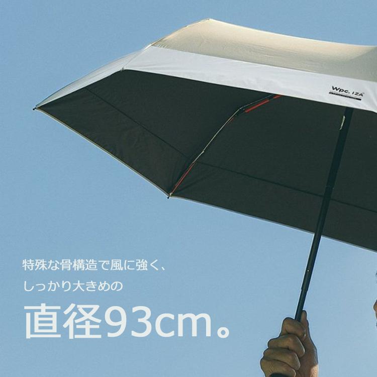 Wpc. IZA WIND RESISTANCE 日傘 雨傘 晴雨兼用 折りたたみ傘 遮光