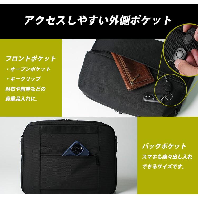 TSUNAGUBAG SWIFT ショルダーバッグ A4収納 PCバッグ キャリーオン