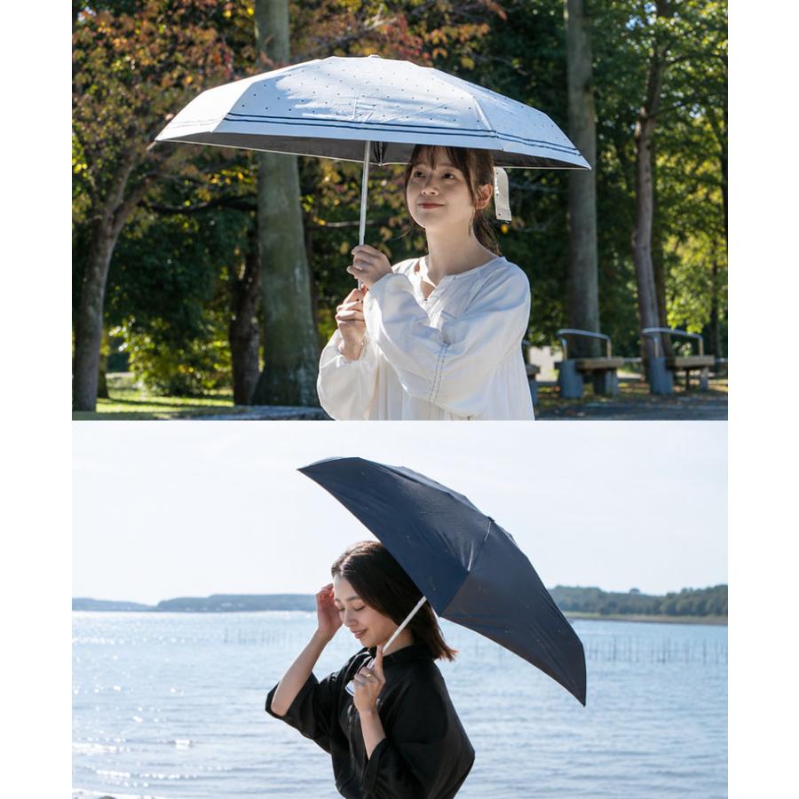 HUS. オールウェザー デザイン 晴雨兼用 折りたたみ傘 : PassageShop