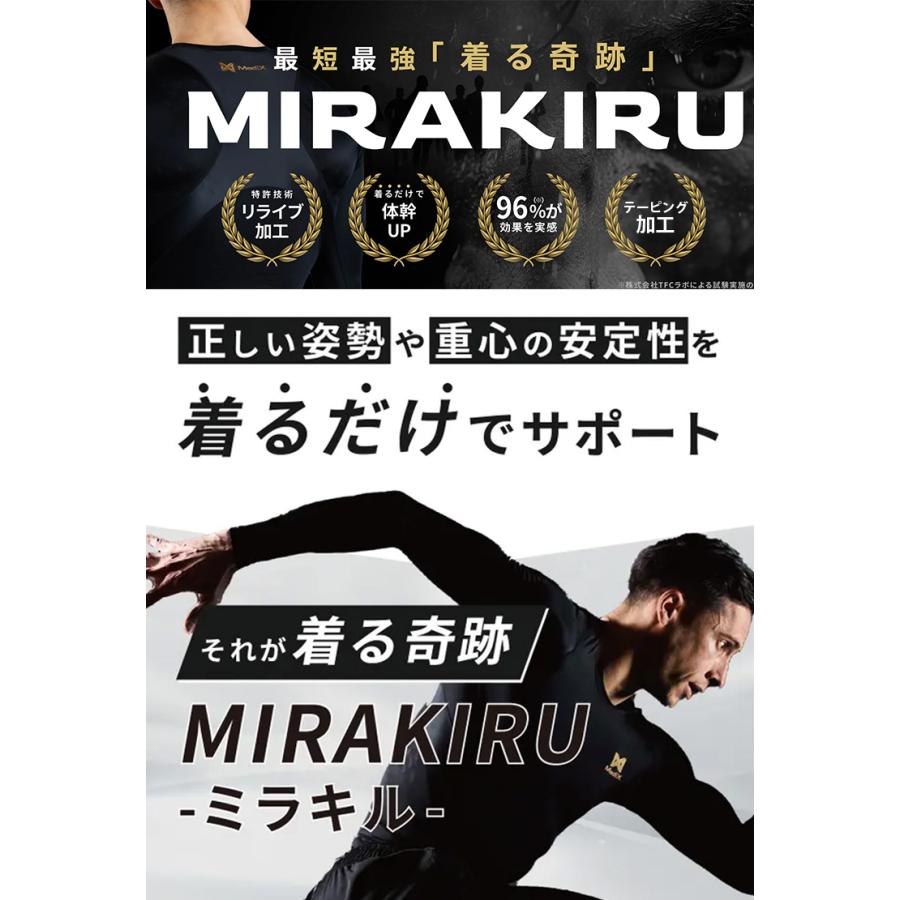 マッサージ器付 Medix MIRAKIRU STANDARD リライブ加工 ロングスリーブ