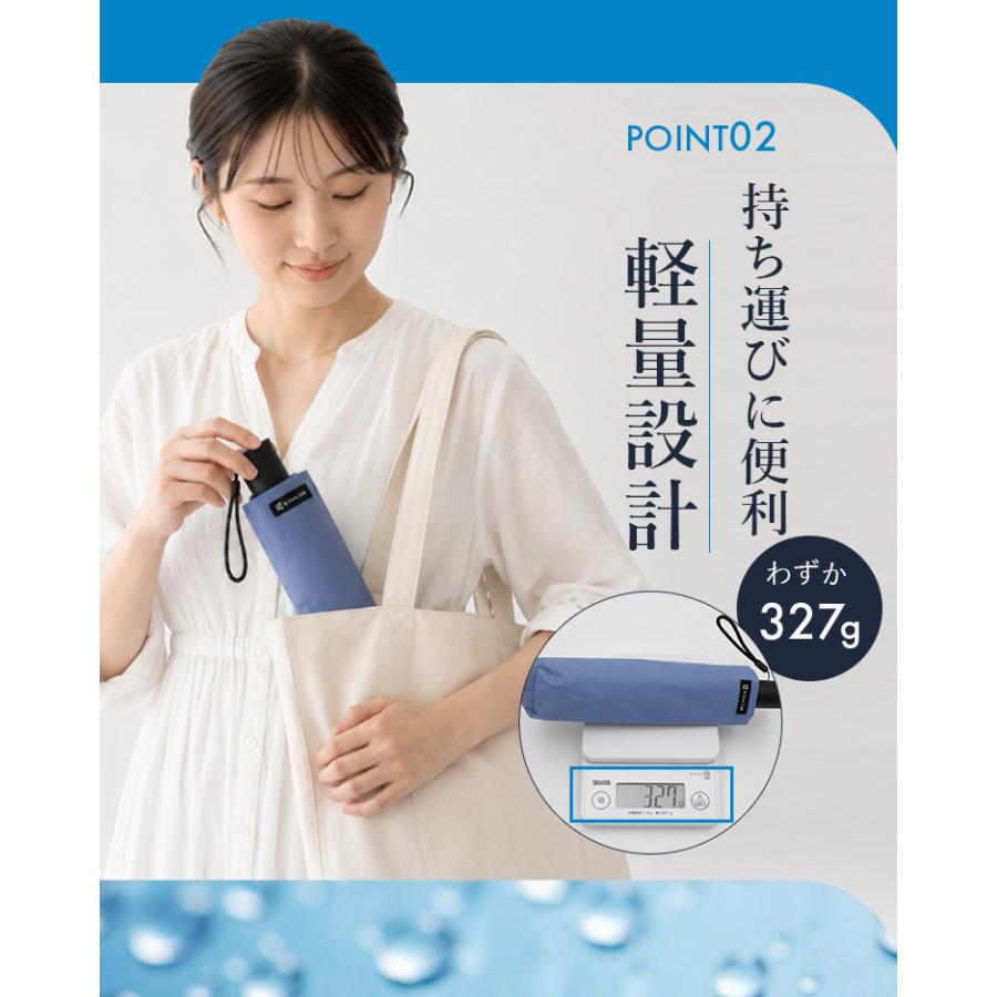 サマーシールド50D 折りたたみ傘 軽量 1BN228060 東レ サマーシールド