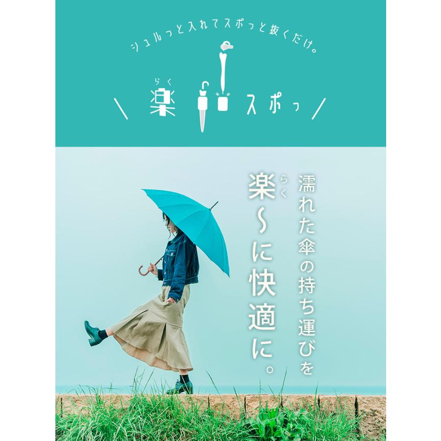 楽スポっ 傘ケース ストライプ オーロラ 6/10 Nスタで紹介 AURORA 特許