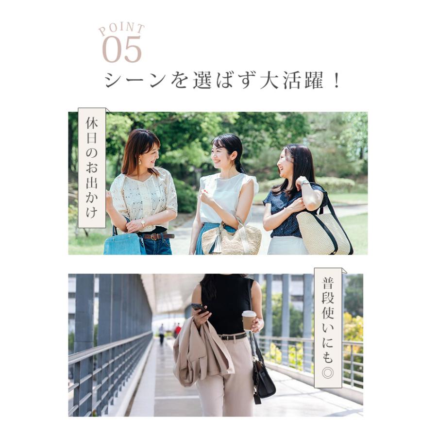 DOT＆STRIPE くったりショルダー M ドットアンドストライプ モノピア ショルダーバッグ 斜め掛け 斜めがけ ミニショルダー レディース バッグ 合皮 | DOT & STRIPE | 07