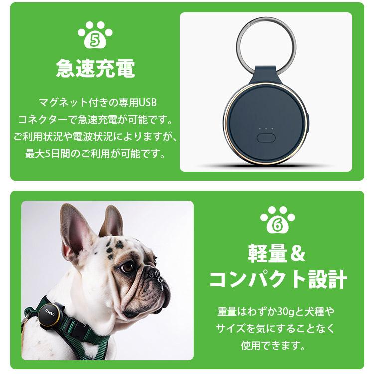 TrackiPet トラッキペット ペット用 GPS 発信機 Trackipet 1年保証