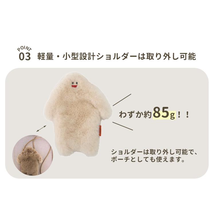 【未使用】CUTE　ぬいぐるみ生地　ふわふわバック 楽天市場】【送料無料】3タイプ斜め掛けバッグ ミニバッグ ぬいぐるみ