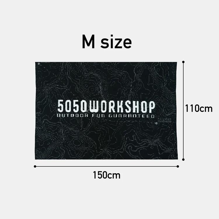 5050WORKSHOP SOFT TOUCH BLANKET M 5050ワークショップ ひざ掛け