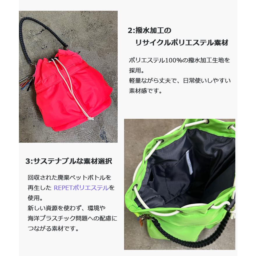 cheek 2WAY トートバッグ キンチャク kinchaku code 2way tote cheek