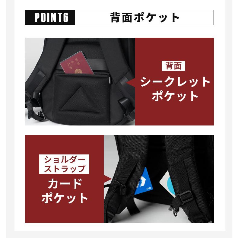 【未使用】シムクリア　TSUNAGU BAG ROUNDER リュック SIMCLEAR TSUNAGU BAG ROUNDER TSB33-BK ツナグバッグ シムクリア