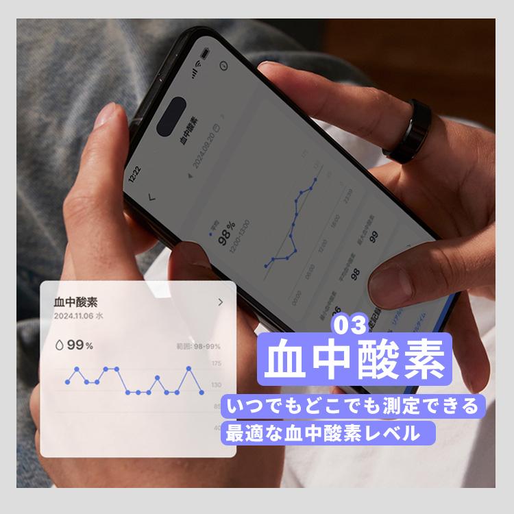 b.ring G1 スマートリング ステンレススチール 充電スタンドセット ブリング スマートリング 指輪 G1 ステンレス 7-11号 健康管理 睡眠 運動 心拍数 計測の画像