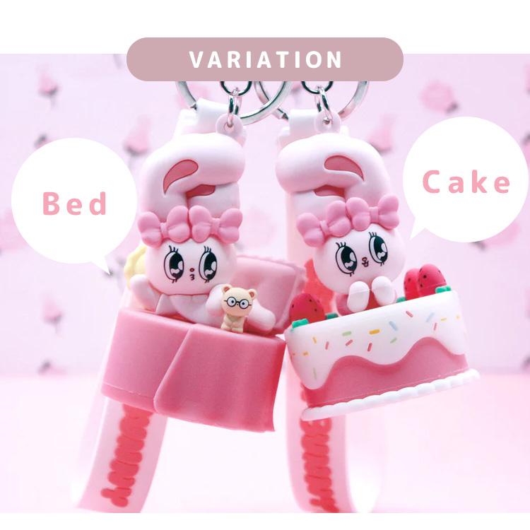 Esther Bunny エスターバニー ライトキーリング 光る キーホルダー