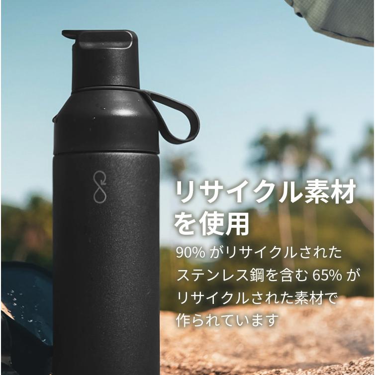 か*の様 OpenAI ロゴ入り ステンレスボトル 水筒 ブラック Ocean Bottle GO SPORTS 500ml オーシャンボトル 水筒 ステンレス