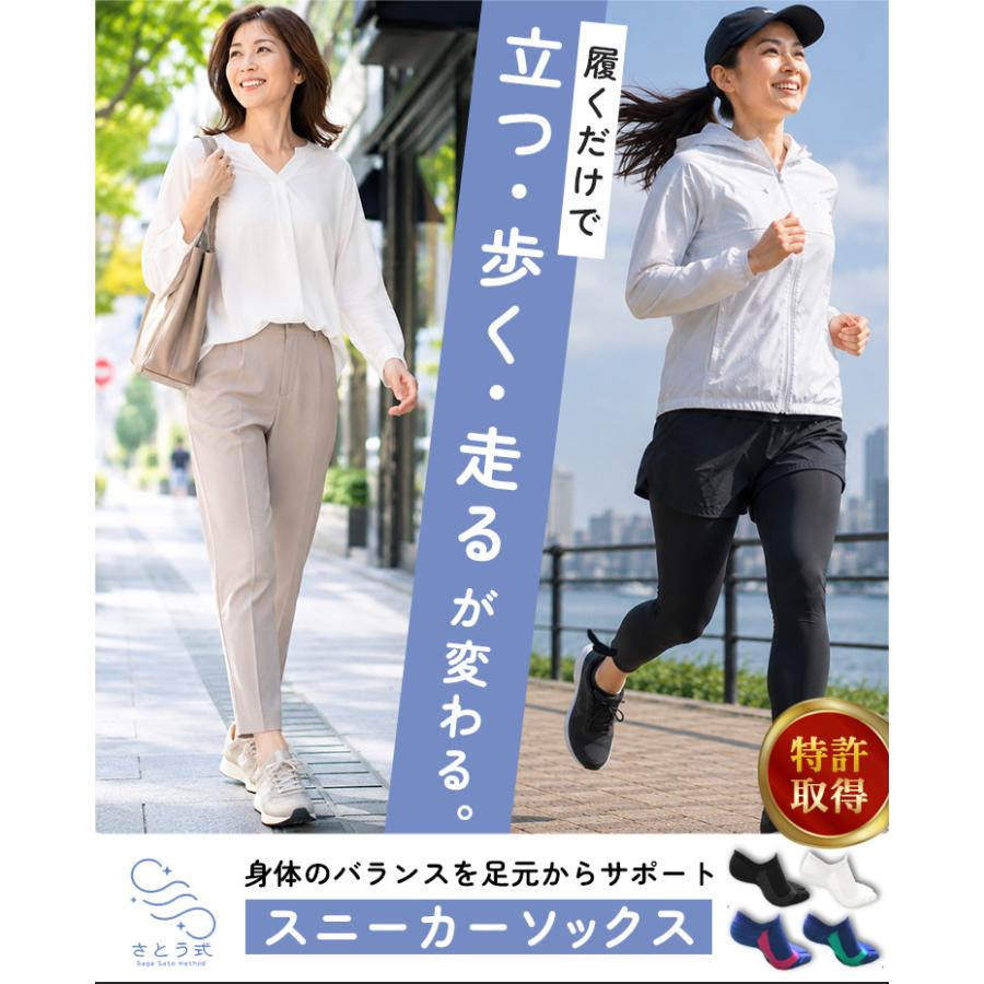 さとう式リンパケア スニーカーソックス さとう式 佐藤青児 フレクサー